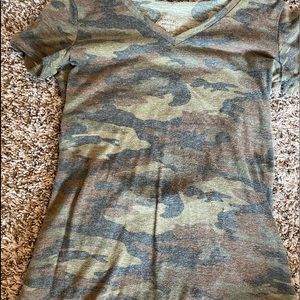Camouflage Xs Tshirt
